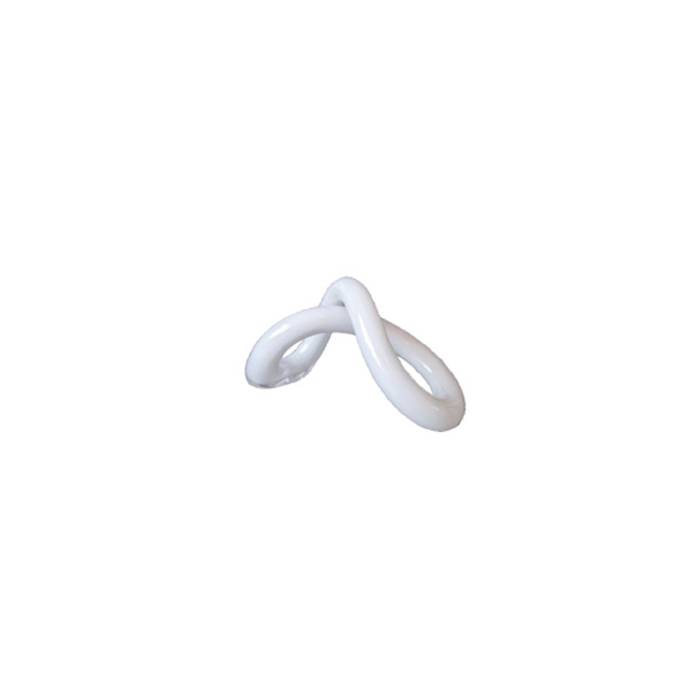 Scultura Cristallo Onlylux Sogninfiniti 21,5 cm Bianco OL03480