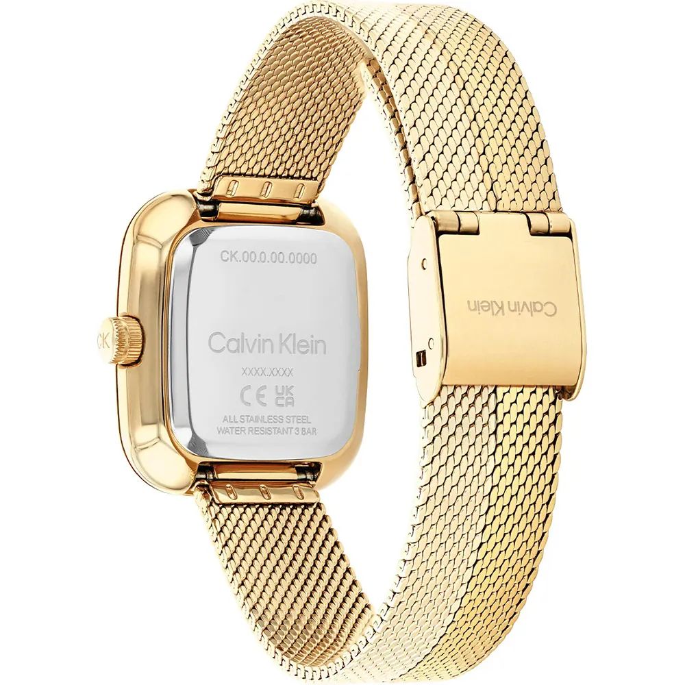 Orologio Donna Calvin Klein Acciaio Dorato Quarzo Solo Tempo 25100099