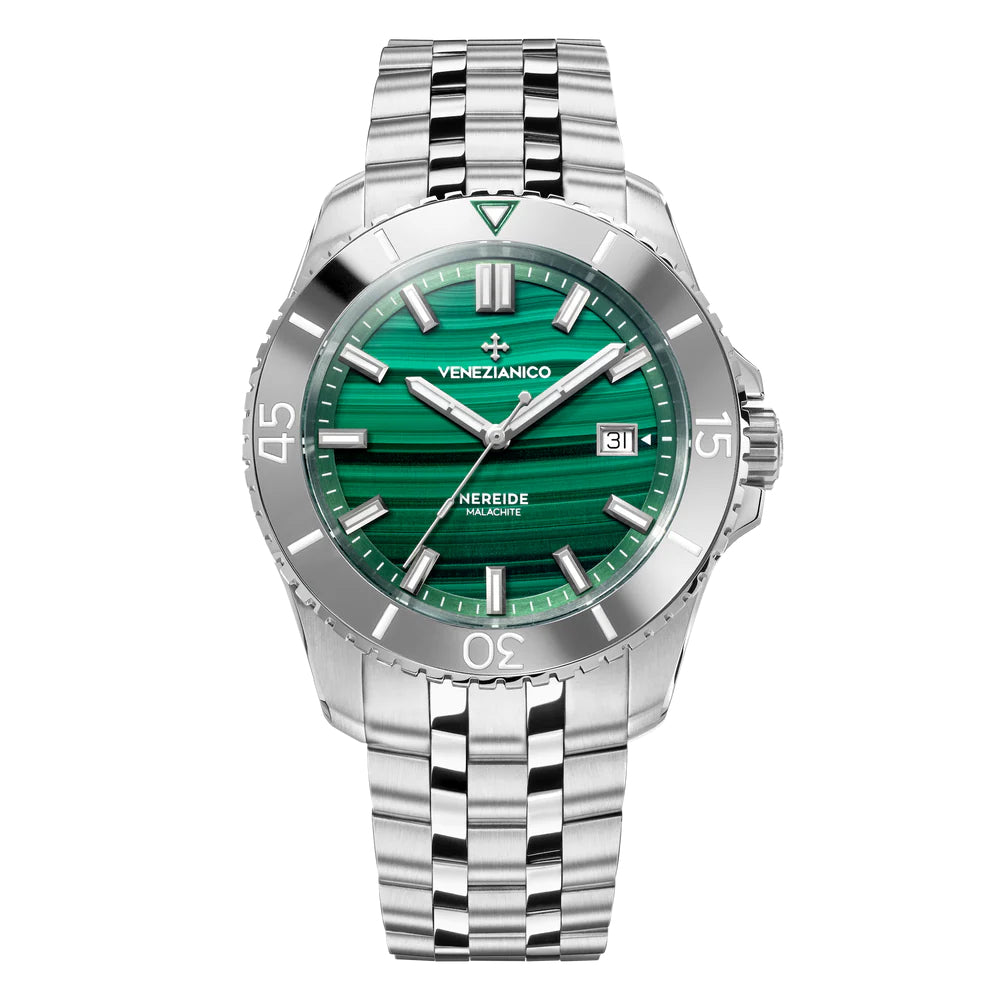Orologio Uomo Venezianico Nereide Malachite 42 mm 4521544S