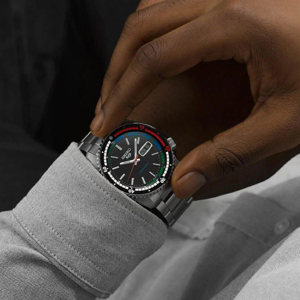Orologio Uomo Seiko 5 Sport Automatico Edizione Speciale Regatta Timer SRPK13K1