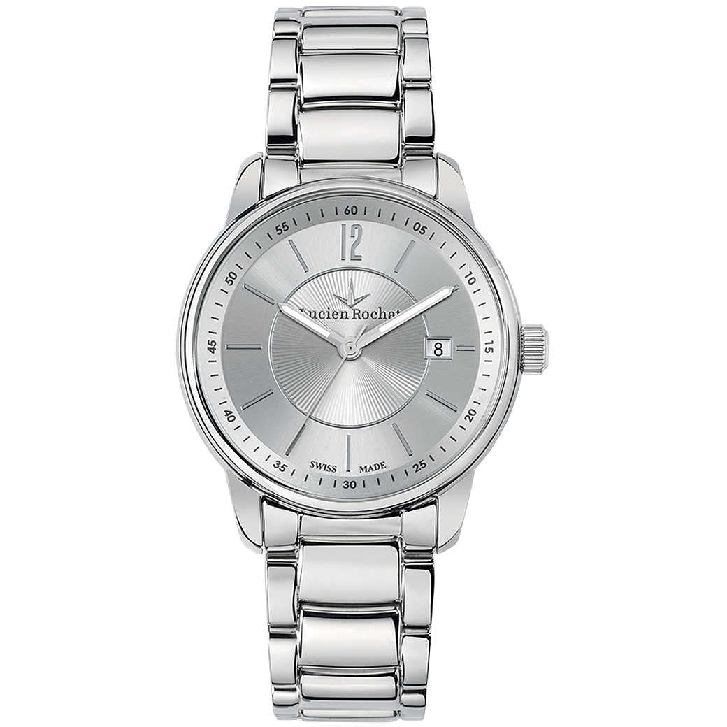 Orologio Uomo Lucien Rochat acciaio Geste' data R0453107001