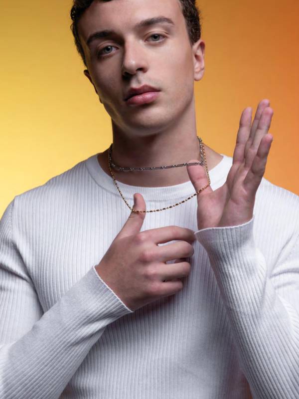 Collana Uomo 4US Cesare Paciotti Acciaio Catena 4UCL8040