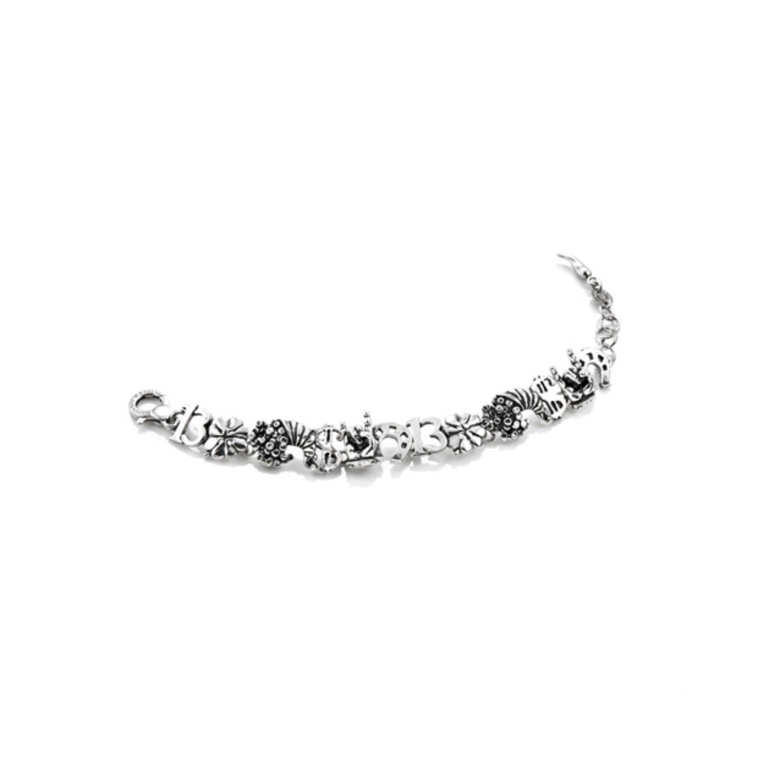 Bracciale Argento Portafortuna numero 13 Donna Giovanni Raspini