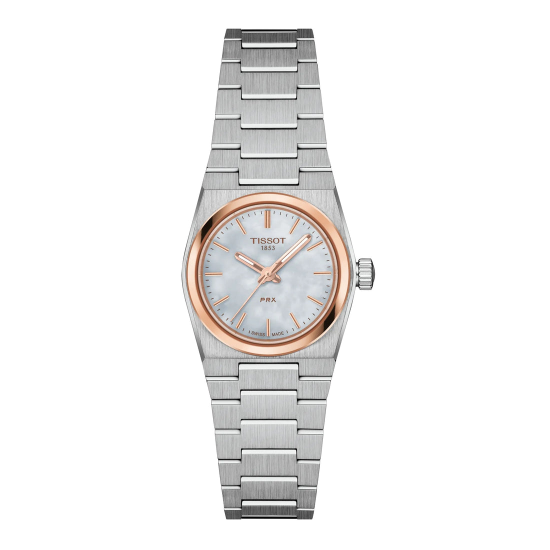 Orologio Donna Tissot Acciaio Madreperla PRX 25MM T1370102111100