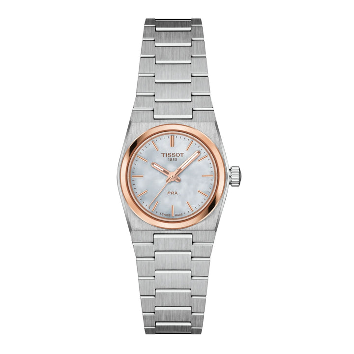 Orologio Donna Tissot Acciaio Madreperla PRX 25MM T1370102111100