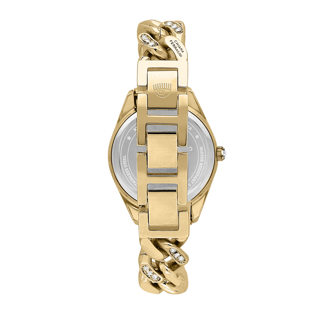 Orologio Donna Chiara Ferragni Quarzo Solo Tempo Acciaio Dorato Catena