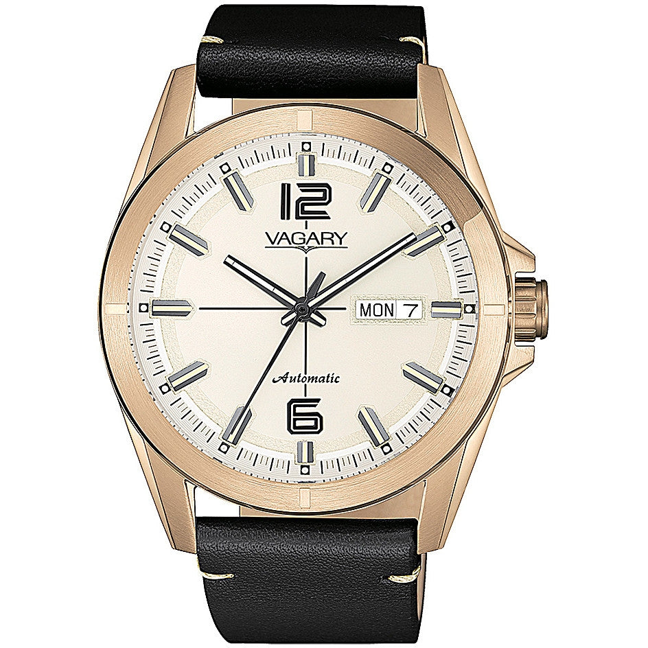 Orologio uomo Automatico Gear Matic 101 Vagary By Citizen cinturino Pelle IX3-025-10