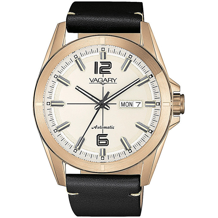 Orologio uomo Automatico Gear Matic 101 Vagary By Citizen cinturino Pelle IX3-025-10