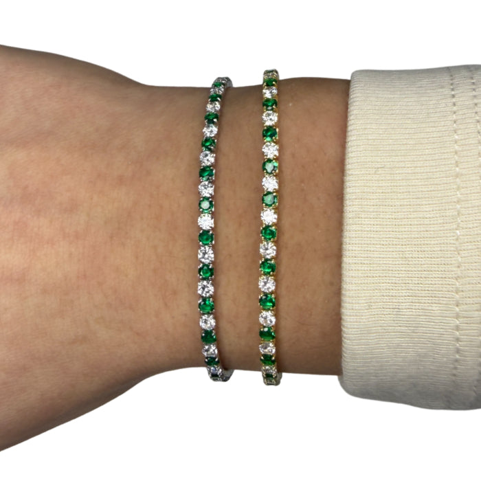 Bracciale Unisex Re Mida Tennis Argento 925 Modello 1+1