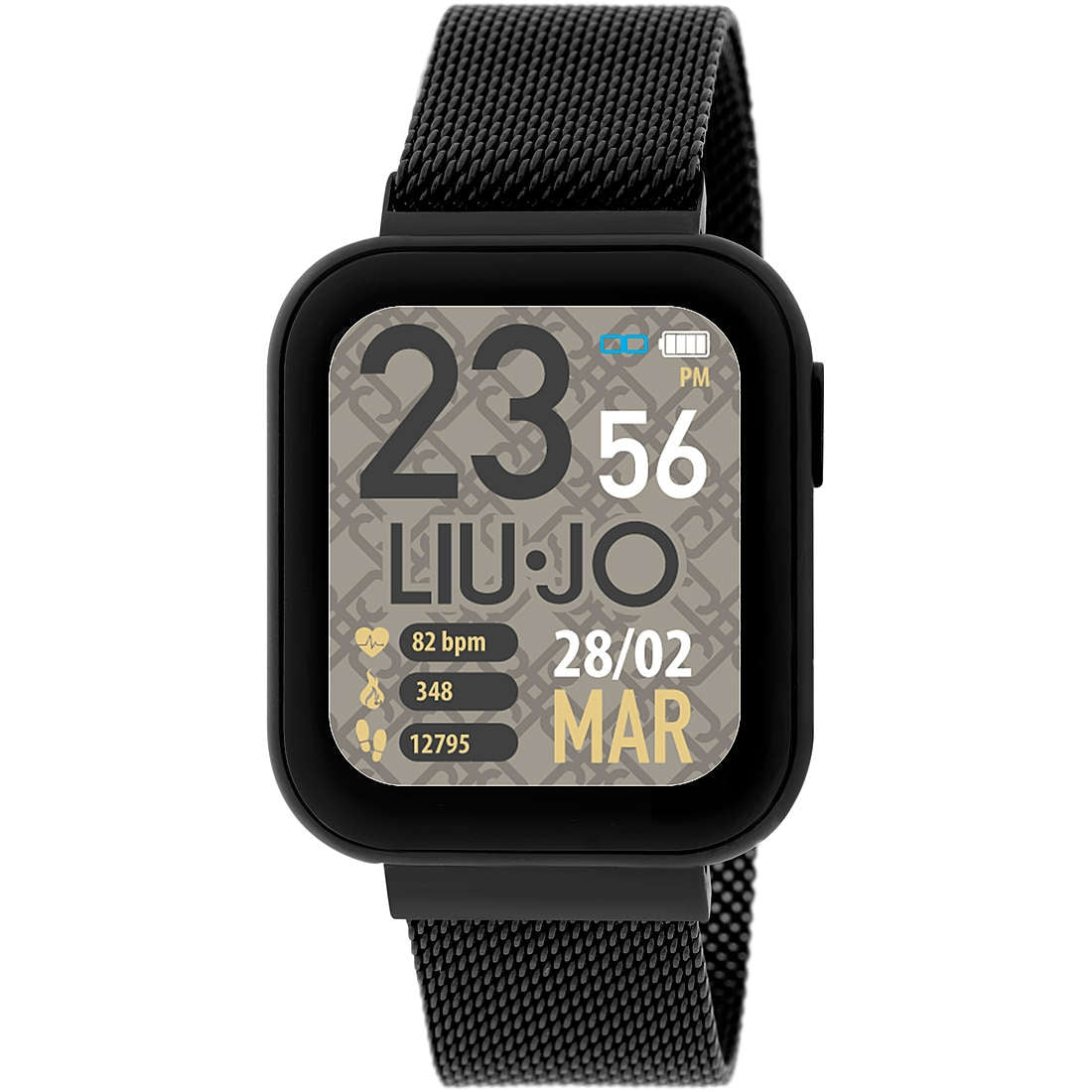 Orologio Liu Jo Uomo Smartwatch Cinturino Acciaio Milano Calamita SWLJ023