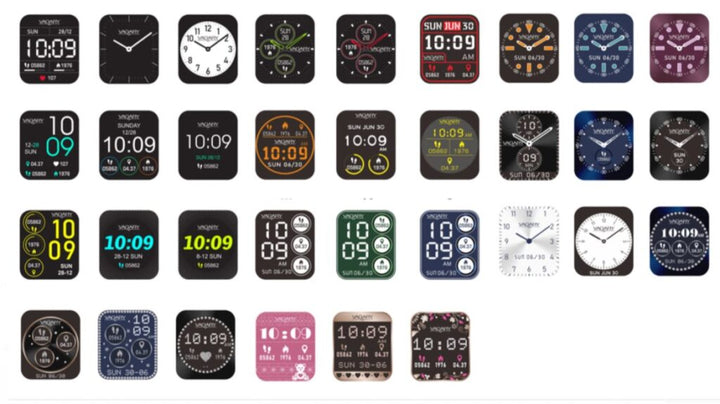 Orologio Uomo Vagary Smartwatch Nero Giallo Gomma X04A-003VY