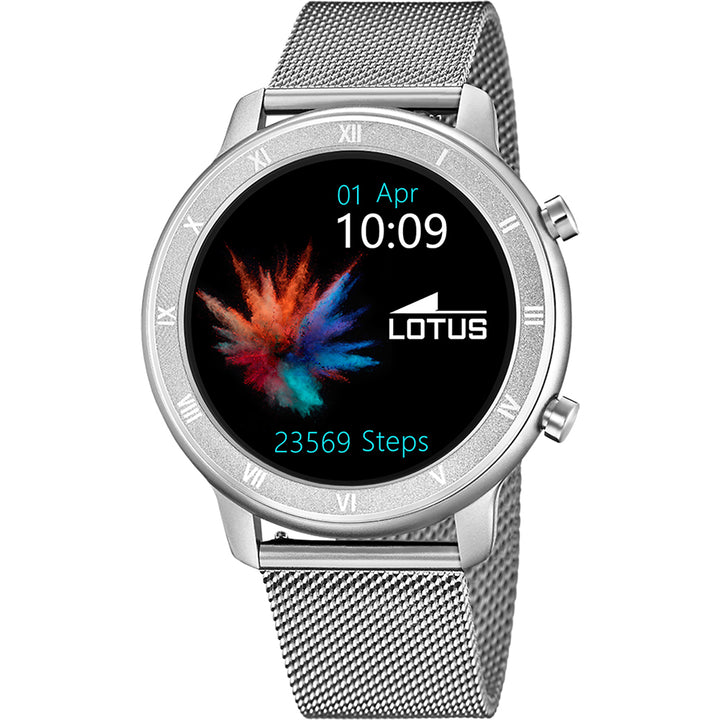 Orologio LOTUS  Smartwatch Cinturino Acciaio Milano e cinturino gomma