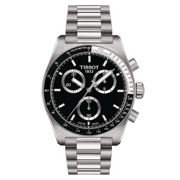 Orologio Tissot Uomo Acciaio PR516 Cronografo Nero T1494171105100