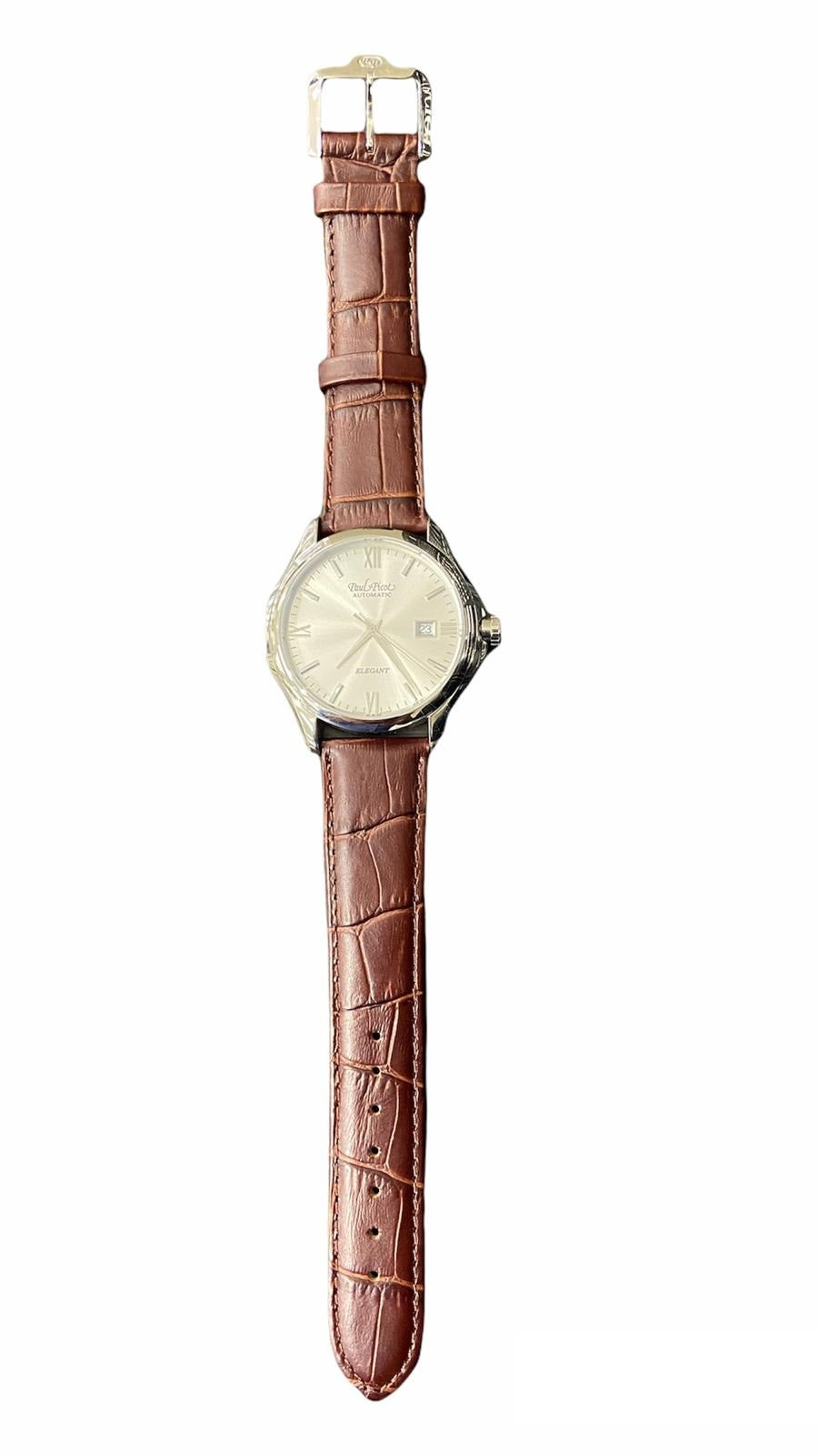 Orologio Uomo  Paul Picot Automatico cinturino pelle marrone 9253SG