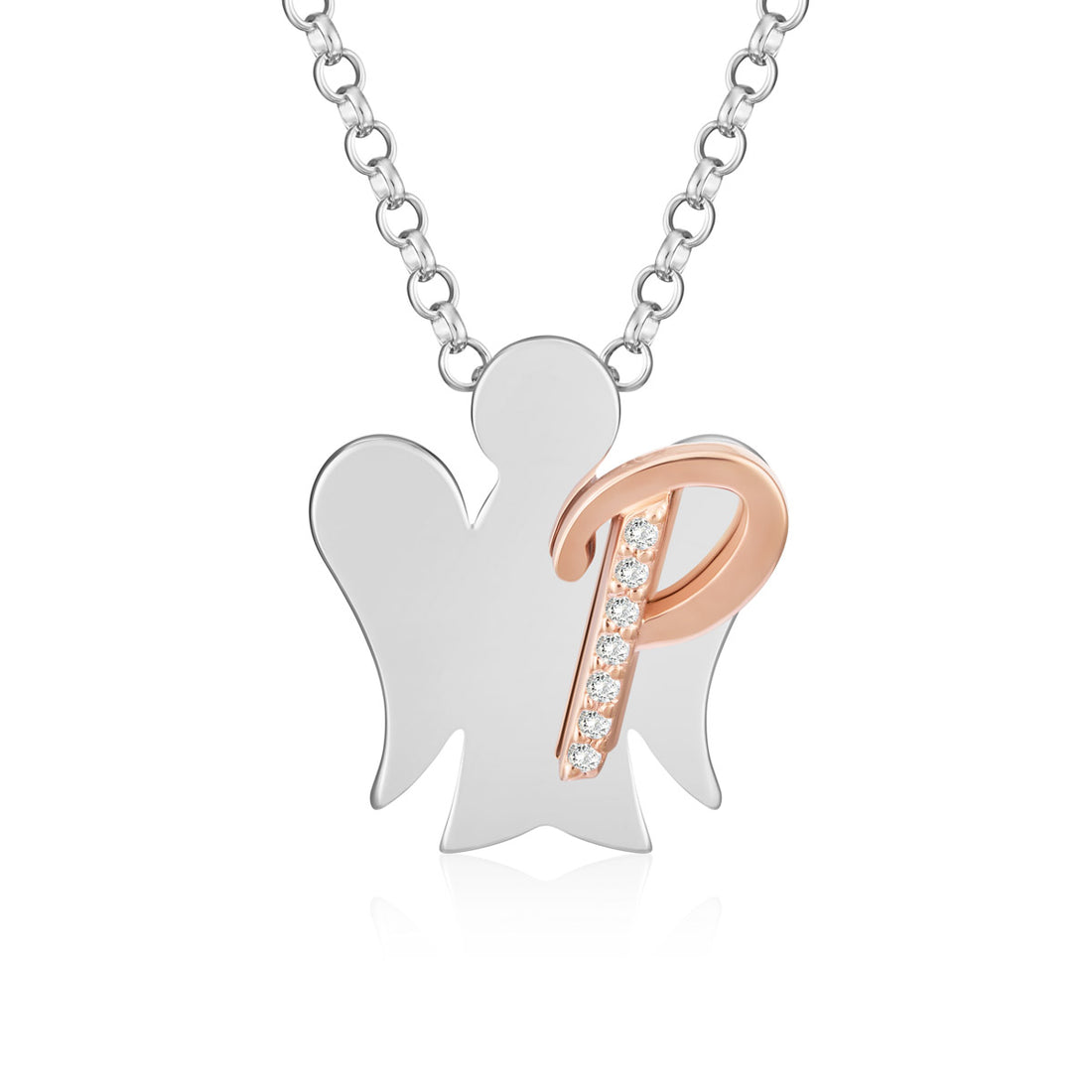Collana Donna Roberto Giannotti Alfabeto degli Angeli Zirconi GIA500P
