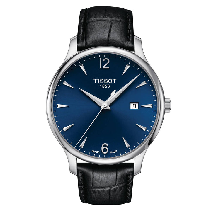 Orologio Uomo Tissot Quarzo Solo Tempo Tradition Pelle T0636101604700