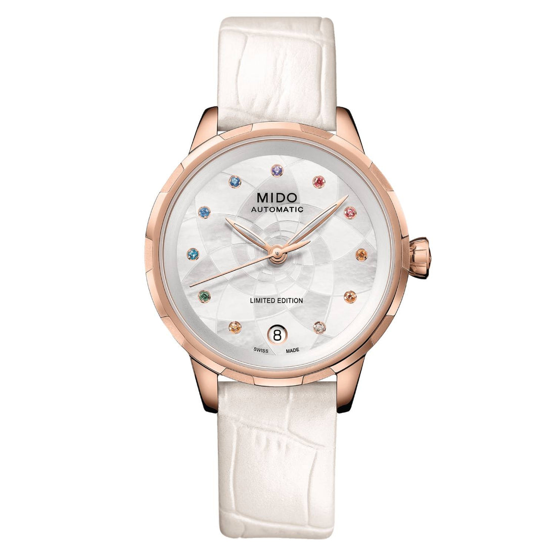 Orologio Mido Donna Automatico Limited Edition Madreperla Zaffiri M0432073310900