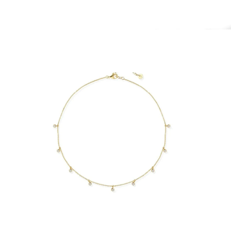 Collana Donna Gioielli Liujo Acciaio Dorato LJ2840