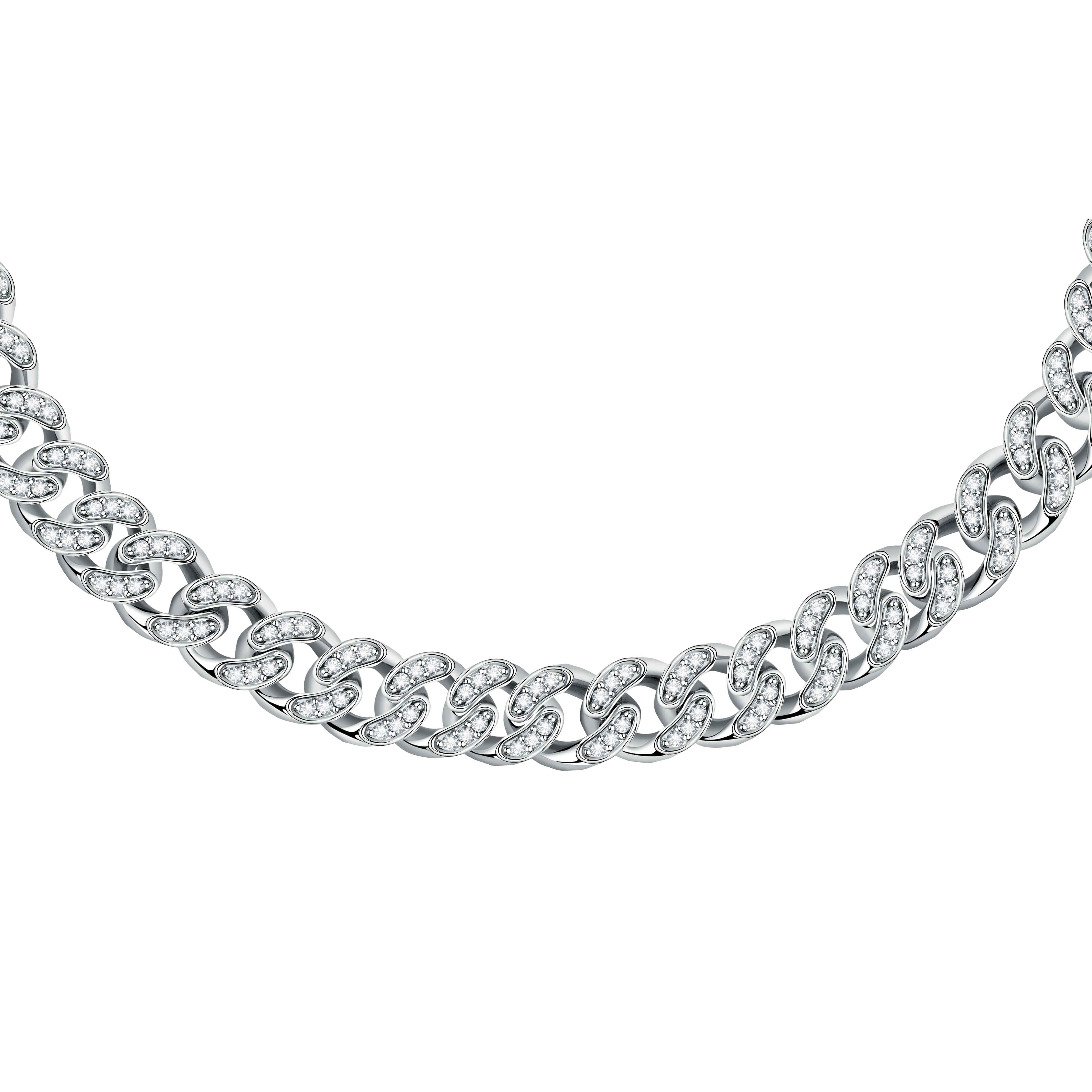 Collana Donna Chiara Ferragni Catena Groumette Zirconi