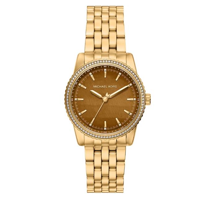 Orologio Donna Michael Kors Acciaio Oro Quarzo Solo Tempo MK7581