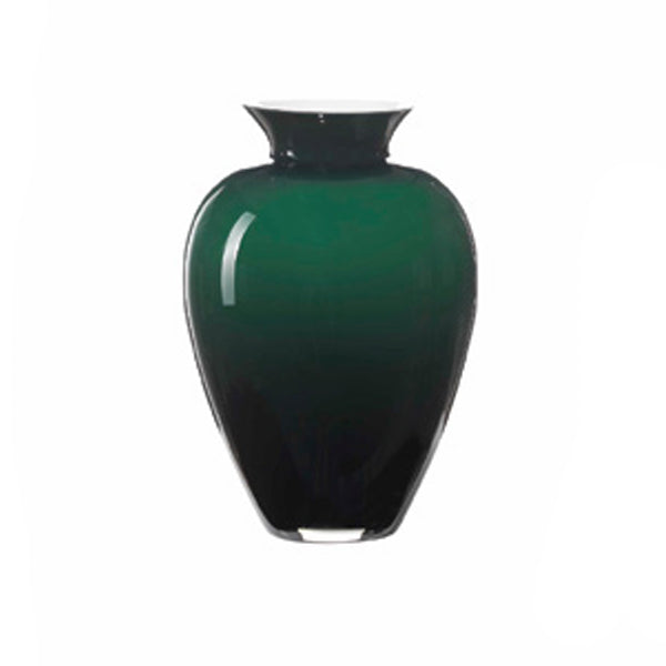 Vaso Cristallo Onlylux Aurora Verde Bosco Altezza 29 cm OL02337
