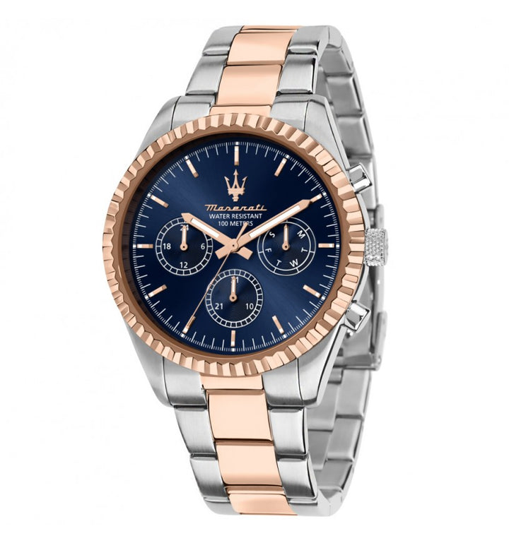 Orologio Uomo Maserati Multifunzione Quarzo Acciaio Nero R8853100040