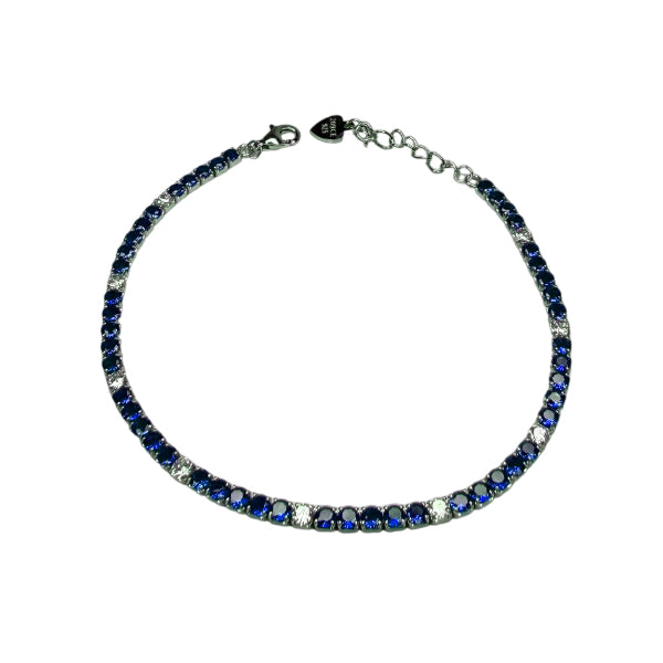 Bracciale Unisex Re Mida Tennis Argento 925 Modello 5+1