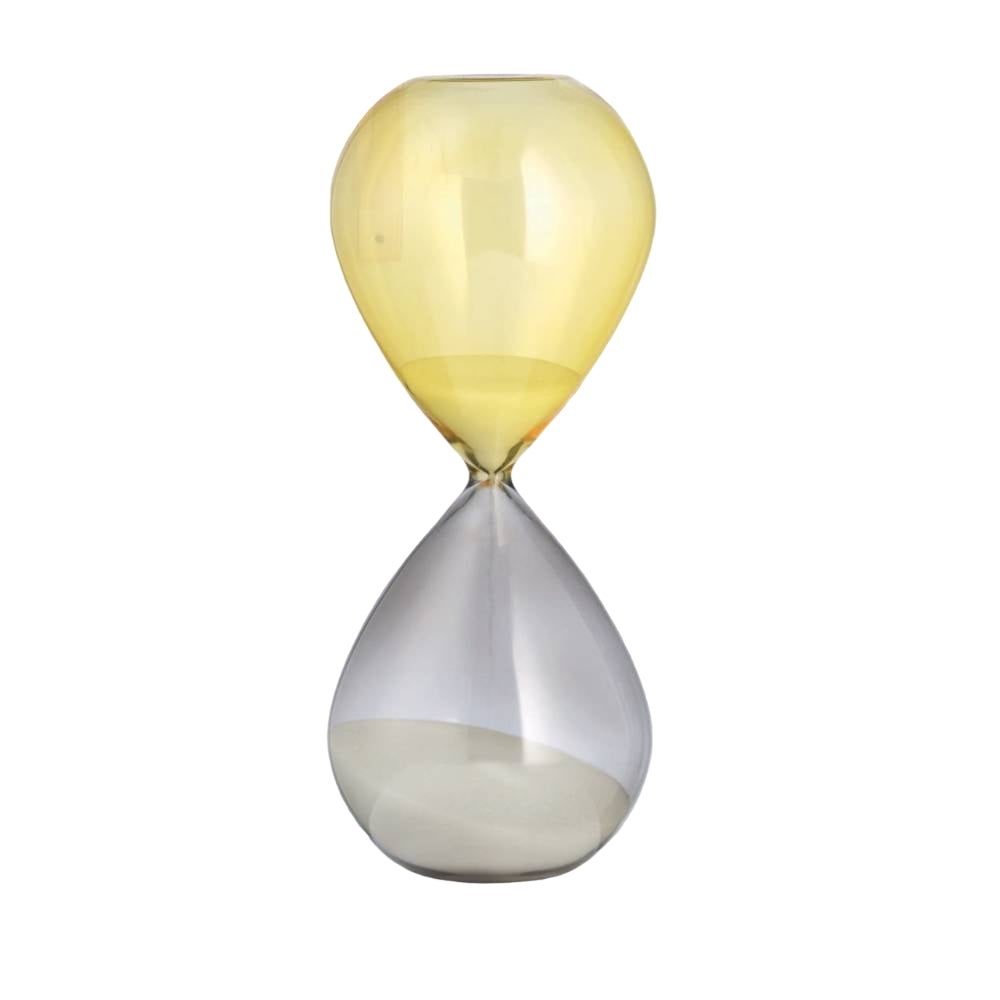 Clessidra Onlylux Vetro Doppio Colore Giallo H40 OL03051