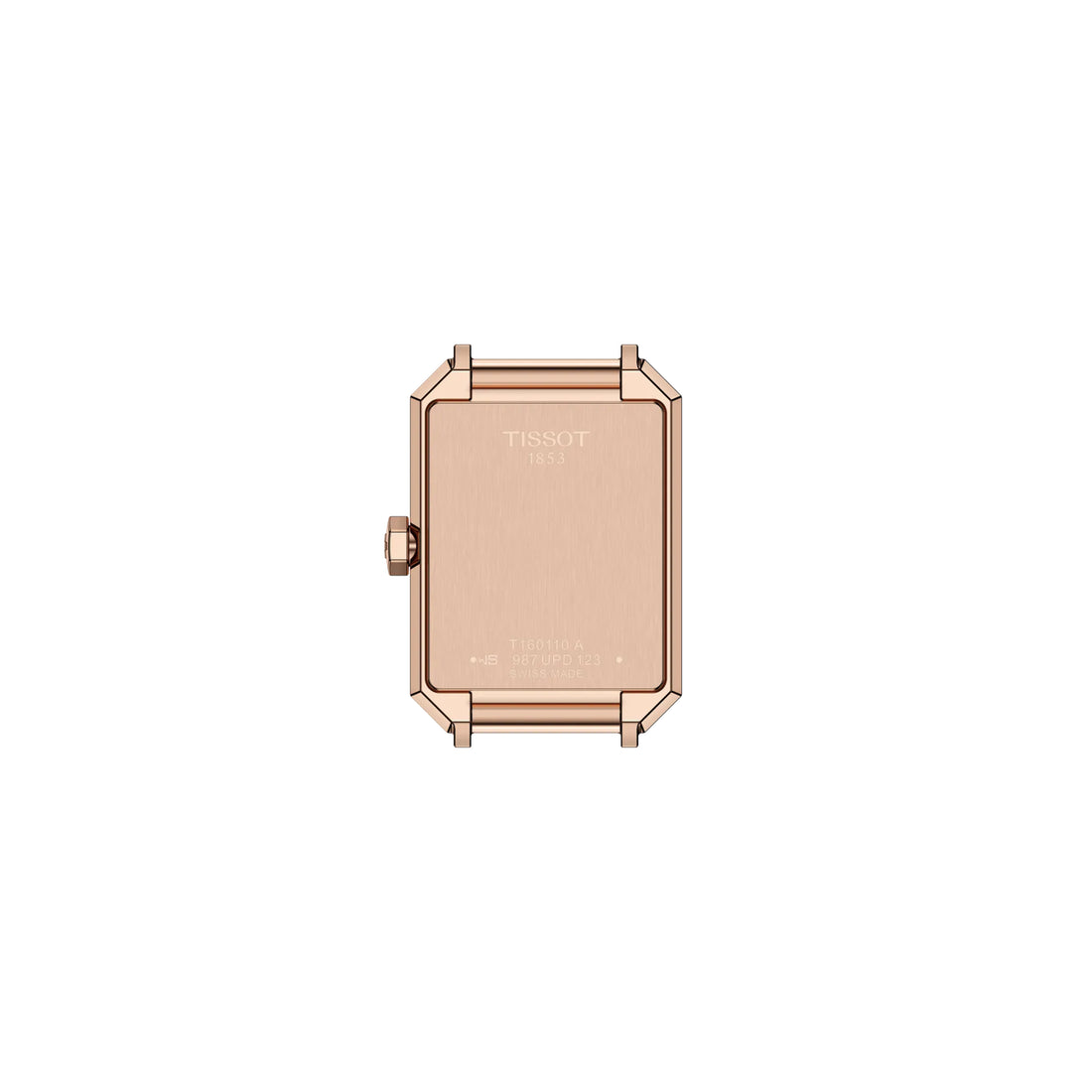 Orologio Donna Tissot SRV Acciaio Rosè Pelle Nera T1601103611300