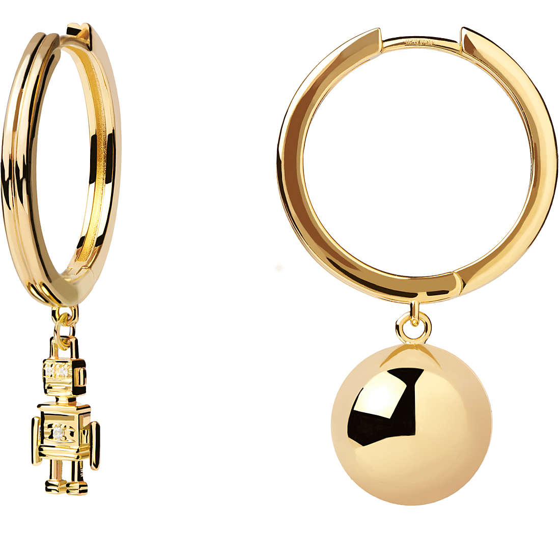 Orecchini Donna PDPaola Argento Dorato 925 AR01-507-U