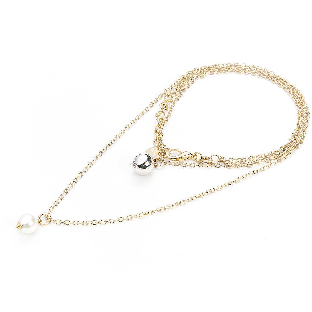 Collana Donna Acciaio 4US cesare paciotti Iridescent 4UCL2577W