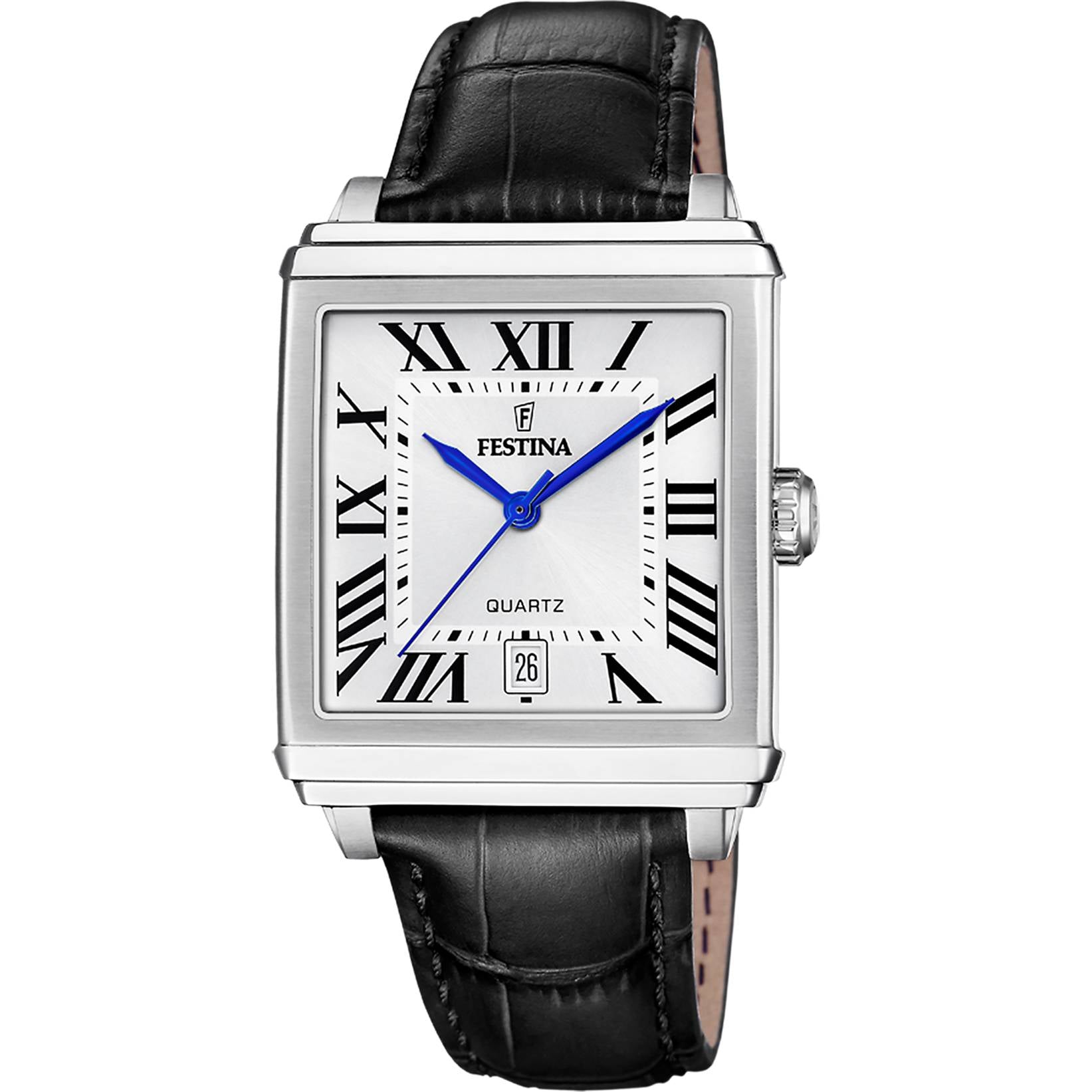 Orologio Uomo Festina Grande Acciaio Quarzo Pelle Nero F20681/1