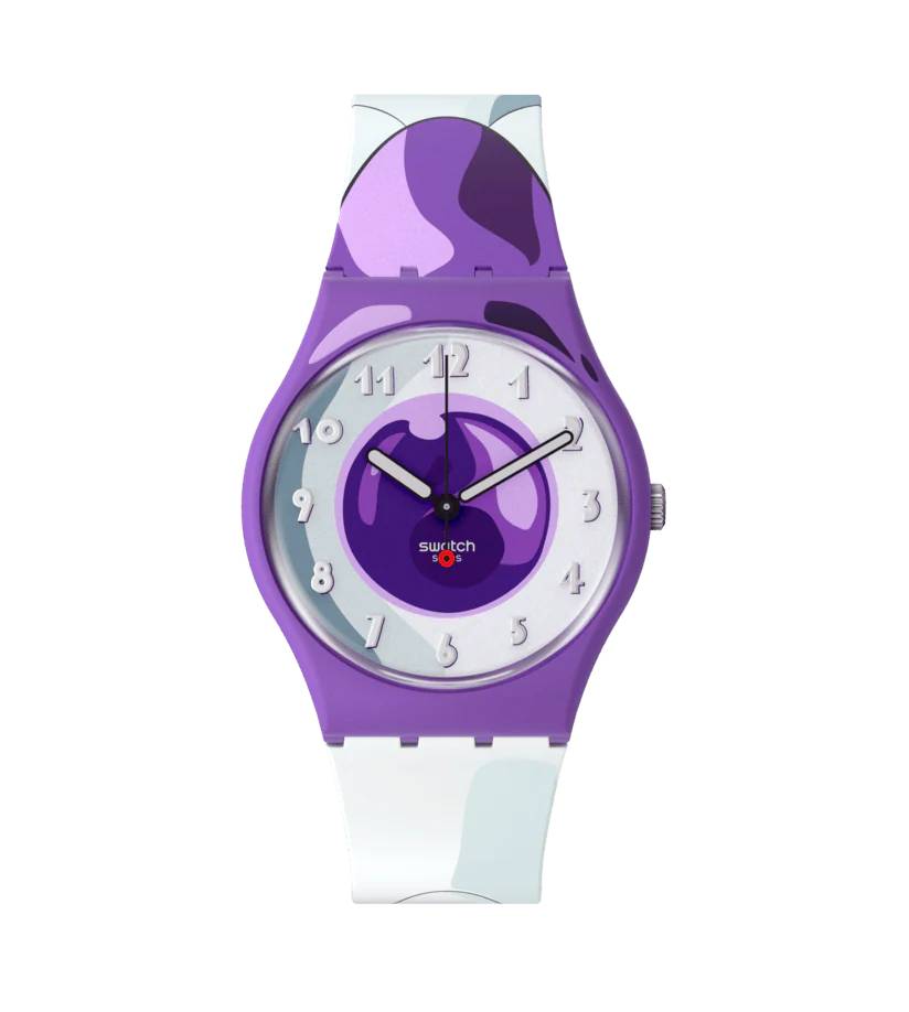 Orologio Uomo Swatch Quarzo Solo Tempo Frieza Dragonball GZ359