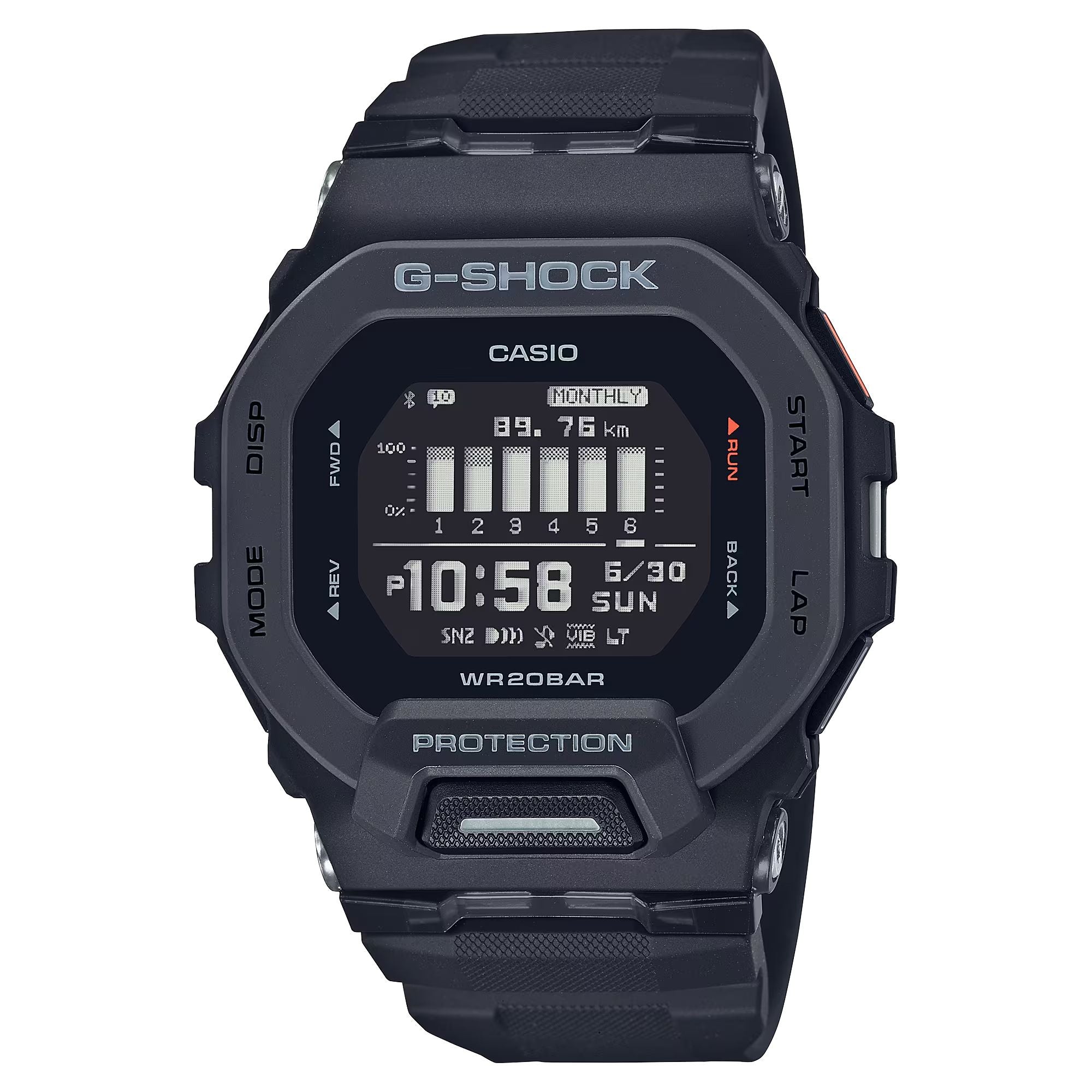 Orologio Uomo Casio G-SHOCK Digitale Bluetooth Nero GBD-200-1ER