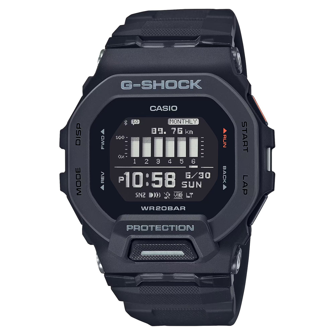Orologio Uomo Casio G-SHOCK Digitale Bluetooth Nero GBD-200-1ER