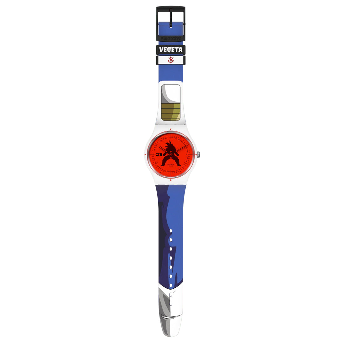 Orologio Uomo Swatch Dragonball Vegeta Quarzo Solo Tempo SUOZ348
