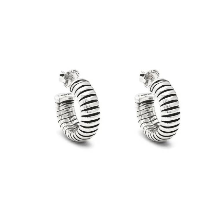 Orecchini Donna Giovanni Raspini Argento 925 Tubogas 12535