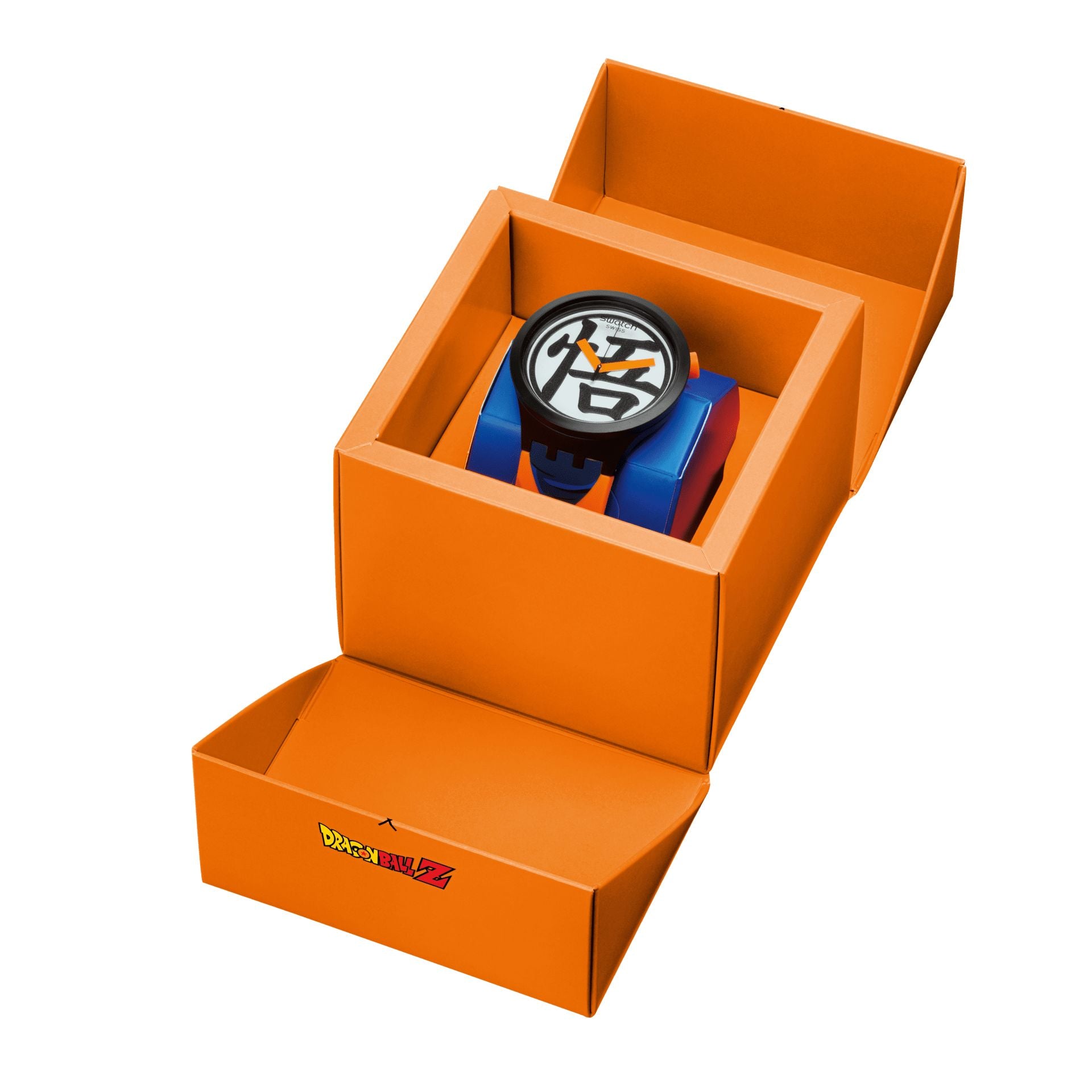 Orologio Uomo Swatch Bioceramica Dragonball Goku Quarzo Solo Tempo SB01Z101