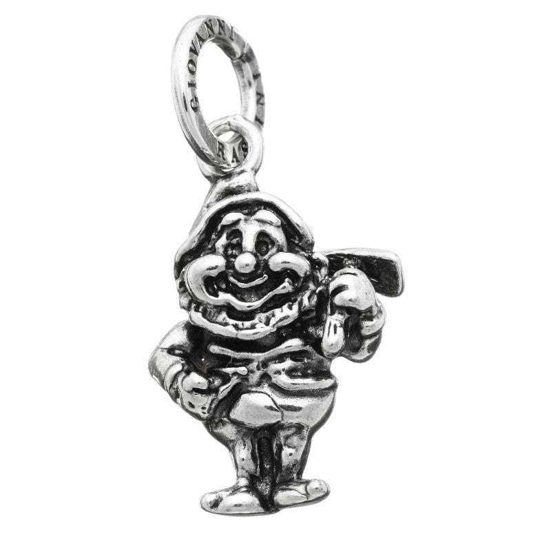 Charm Unisex Giovanni Raspini Argento 925 Ciondolo Gongolo Sette Nani 07656