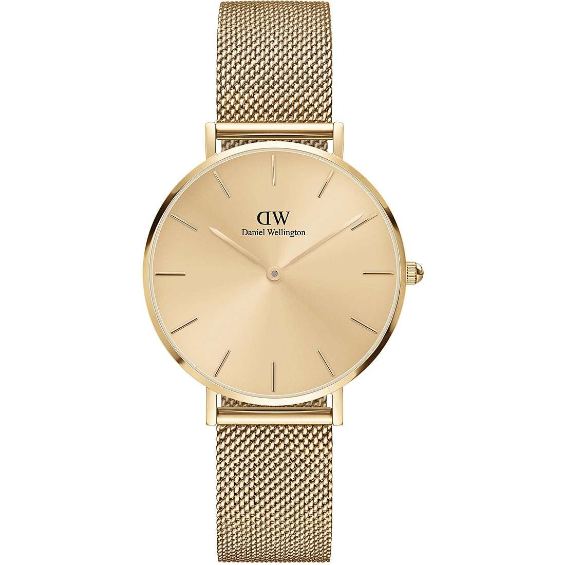 Orologio Donna Daniel Wellington Acciaio Dorato Petite Quarzo Cassa 28 mm DW00100473