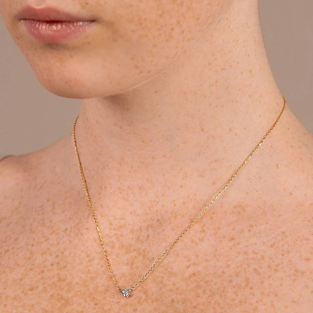 Collana Donna Milor Gold 9 KT Catena Rolò Punto Luce WSGD90348.YG