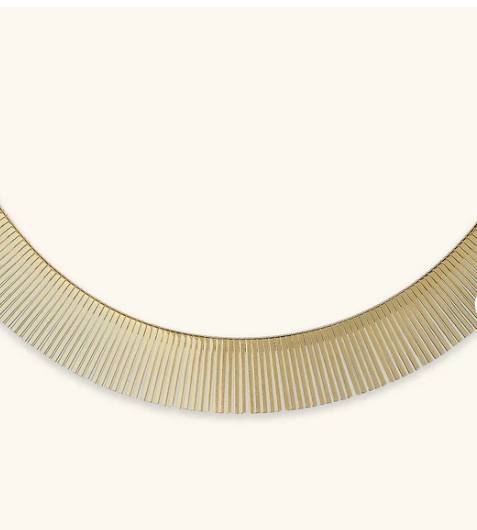 Collana Donna Etrusca Cleopatra Graduata In Lega Placcata Oro Giallo 18kt WSET00926.YG