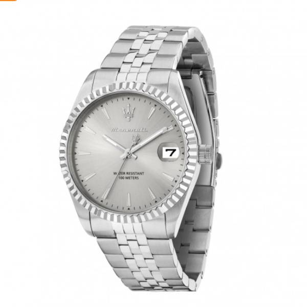 Orologio Uomo Maserati Competizione Acciaio Data Quarzo R8853100055