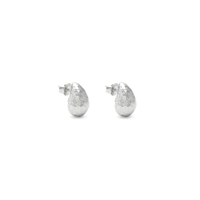 Orecchini Donna Giovanni Raspini Argento 925 Goccia Martellati 12707
