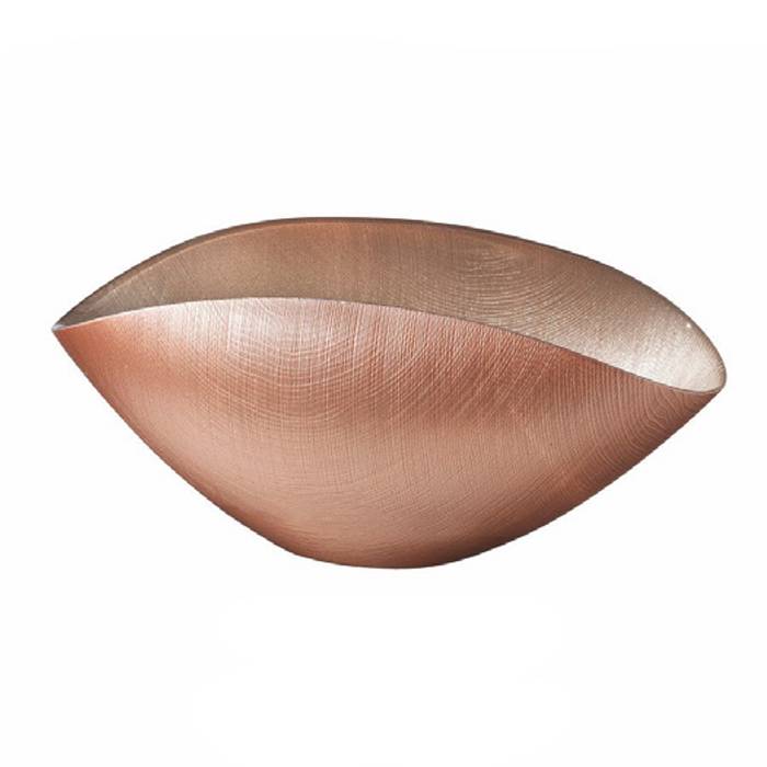 Centrotavola Cristallo Onlylux Burano Rosa Vintage Corda 38x11 cm OL02509