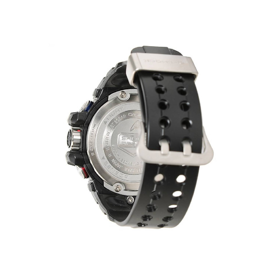 Orologio Uomo Gomma Casio GWN-1000B-1BER Analogico Digitale Blu Nero Barometro