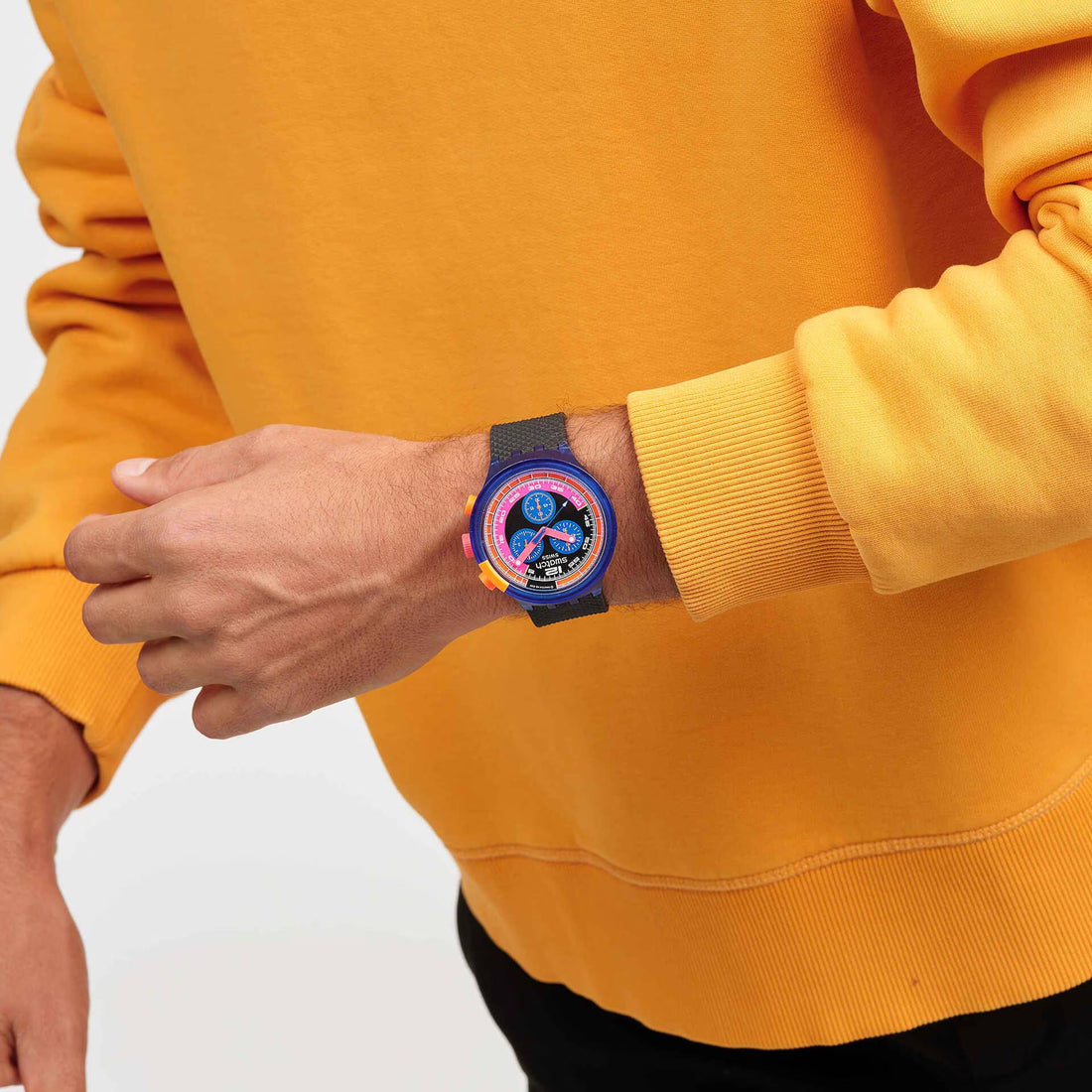 Orologio Unisex Swatch Neon Party To The Max SB06N102