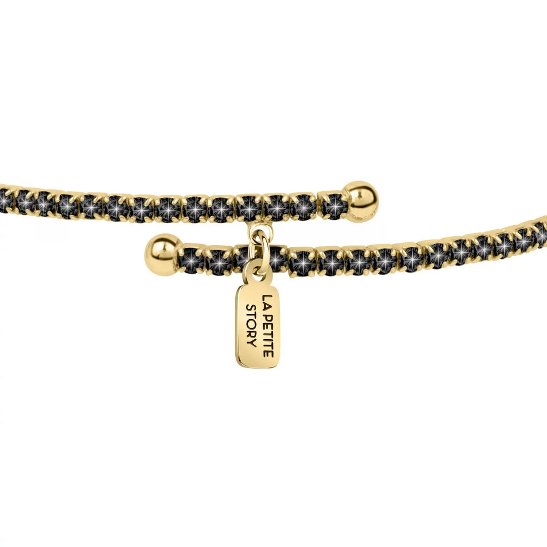 Bracciale Donna La Petite Story Acciaio Pvd Nero Friendship LPS05APZ16