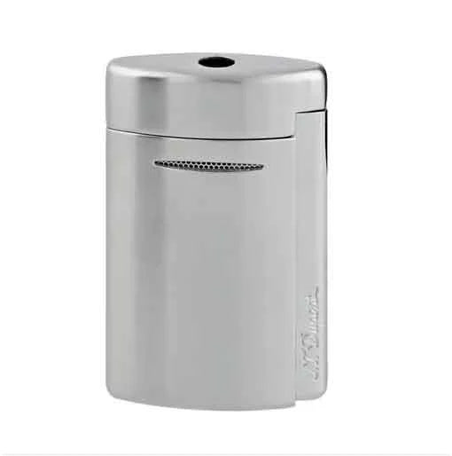 Accendino Uomo Dupont MiniJet Acciaio Lucido Satinato 010887