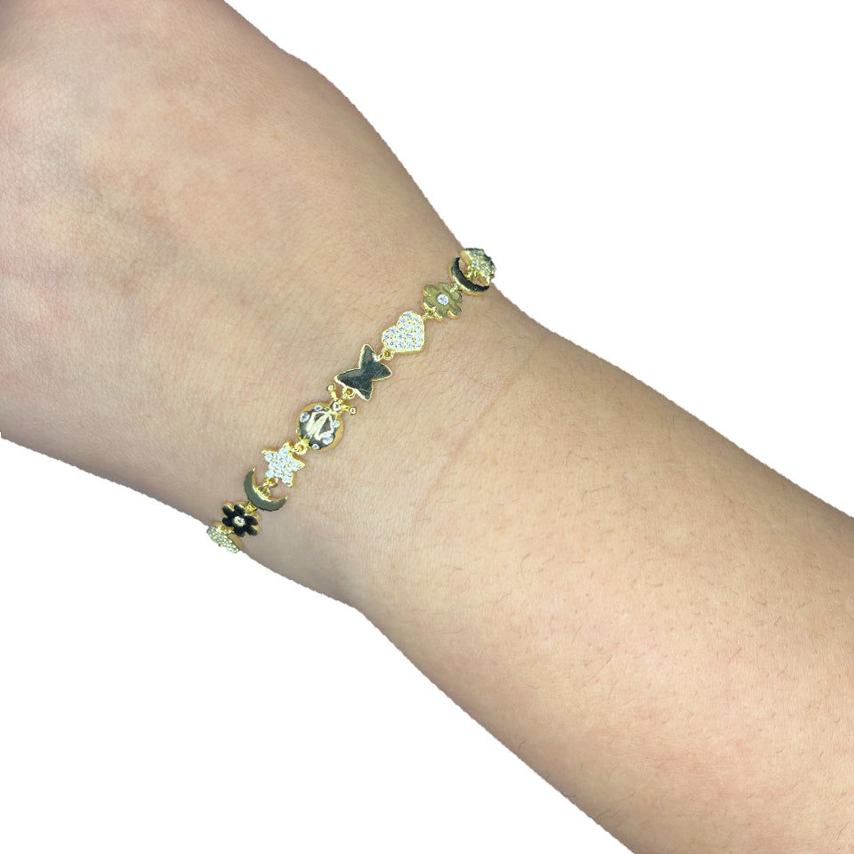 Bracciale Donna Re Mida Simboli Argento BR-Djv-16